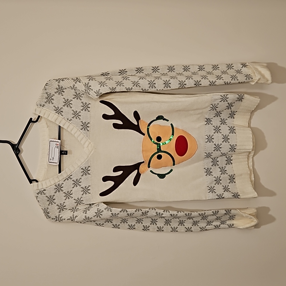 With Love Derek Christmas Sweater Small